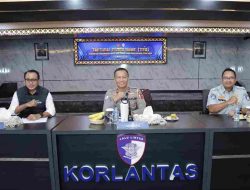 Jasa Raharja Saksikan Tactical Floor Game Kesiapan Pengelolaan Arus Lalu Lintas