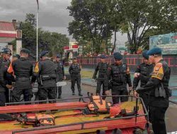 Kesiapan Satbrimob Polda Sulsel Sambut Pengamanan Natal dan Tahun Baru 2025