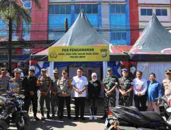 Pastikan Keamanan Nataru, Forkopimda Bone Tinjau Pos Pengamanan dan pelayanan di Bone