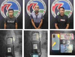 Satres Narkoba Polres Bone Bekuk 3 Warga Sibulue dan Amankan 2 Saset Sabu