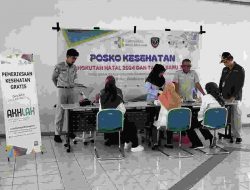Jasa Raharja Perwakilan Watampone Gelar Pemeriksaan Kesehatan Gratis di Pelabuhan Bajoe