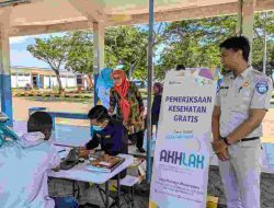 Jasa Raharja Cabang Watampone Gelar Pemeriksaan Kesehatan Gratis di Pelabuhan Bajoe Bone