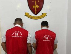 Kejari Sinjai Tahan Dua Tersangka Kasus Dugaan Korupsi Rehabilitasi Daerah Irigasi Apparang Tahun 2020