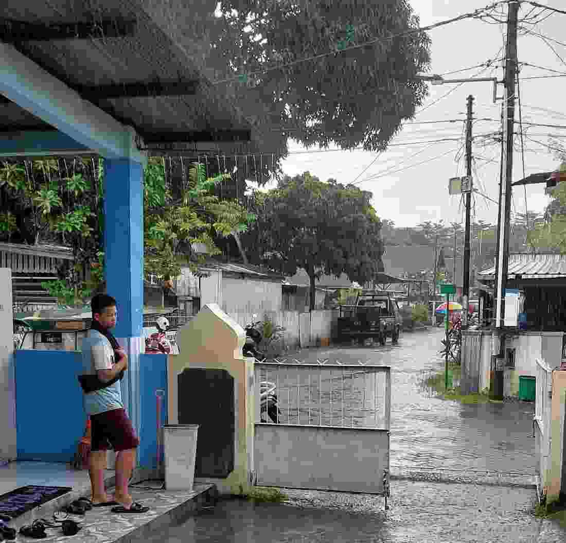 Ilustrasi hujan di siang/sore hari. (Foto: Ist.)