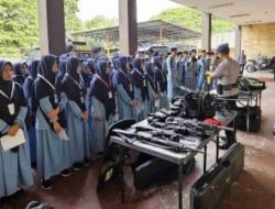SMPIT Darul Fikri Makassar Adakan Kegiatan Field Trip di Markas Detasemen Gegana Satbrimobda Sulsel
