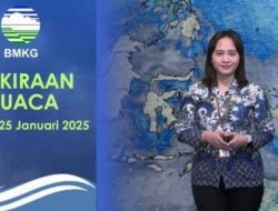 Cuaca Sulsel Hari Ini 25 Januari: Berpotensi Hujan di Siang/Sore Hari