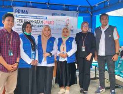 BRI Unit Kadai Gelar Program Prima, Cek Kesehatan Gratis Untuk Nasabah Pensiunan