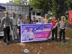 Dalam Rangka Operasi Keselamatan Pallawa 2025, Jasa Raharja dan Polres Bone Gelar Sosialisasi Keselamatan Berlalu Lintas