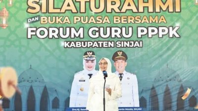 Forum Guru PPPK Gelar Buka Puasa Bersama. Bupati Sinjai: Sama-samaki Bangun Pendidikan di Sinjai