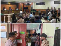 Polres Majene Perketat Pengamanan Sidang Kasus Penganiayaan Berat oleh Oknum Kades