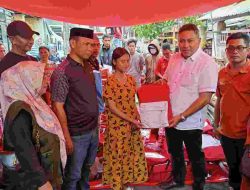 Dinsos Sulsel Beri Bantuan Dua Titik Korban Bencana Kebakaran di Makassar