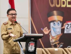 Rakor Evaluasi Tahapan Pilgub, Sekda Sulsel Apresiasi Sinergi Penyelenggara dan Forkopimda
