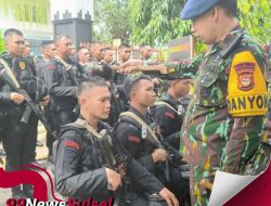 Batalyon B Pelopor Polda Sulsel, Gelar Tradisi Penjemputan Remaja 52 dan 53