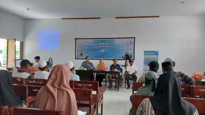 Workshop Weathering With You, Literasi Perubahan Iklim Komunitas Pesisir Barrang Lompo