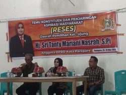 Anggota DPRD Parepare Hj. Sri Tanty Mariani Nasrah S.Pi Gelar Reses di Dapil Ujung, Serap Aspirasi Warga