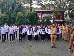 Sekretariat DPRD Kabupaten Bone Melaksanakan Apel Pagi