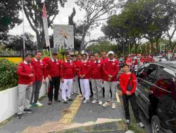 Semangat Kebersamaan Sekertariat DPRD Bone Ikuti Jalan Santai HUT Ke-80 RI