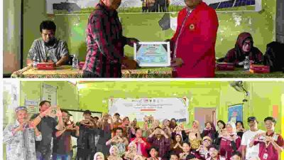 Tim DEB Unhas Resmi Serahkan Teknologi Energi Terbarukan di Bontomanai Takalar