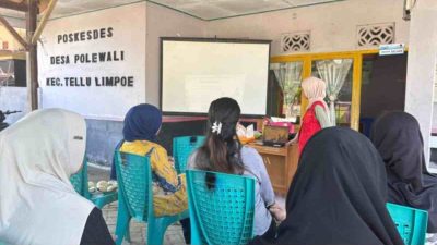 Mahasiswa KKN Tematik Unhas 114 di Desa Polewali Sidrap Gelar Sosialisasi Re-Branding UMKM