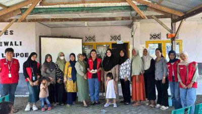 Mahasiswa KKN-T Unhas 114 Desa Polewali Sidrap Sosialisasi Pembuatan Nugget Ikan Sehat dari Desa