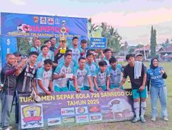 Lewat Adu Penalti, Kayla Juarai Turnamen 726 Sanrego Cup 1 2025
