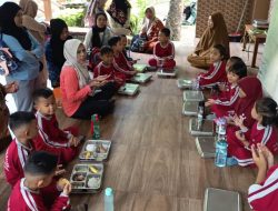 Anak TK Parepare Belajar di Hutan Jompoe dan Damkar, Makanan Bergizi Diantar Langsung SPPG