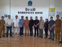 Sekretariat DPRD Bone Terima Kunjungan Kerja DPRD Kabupaten Pangkajene