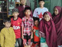 Remaja Masjid Baburroyyan Salurkan Zakat Fitrah ke Panti Asuhan Al-Razzaq