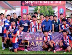 Tim Polewali FC Juara 1 Turnamen Sepak Bola Ilologading Cup 2026