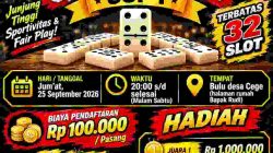Turnamen Domino CUP 1 Gemilang: Peresmian Gardu Serta Hadiah Total Rp2.5 Juta Siap diPerebutkan