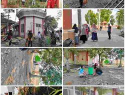 Sekretariat DPRD Bone Kerja Bakti di lingkungan kantor